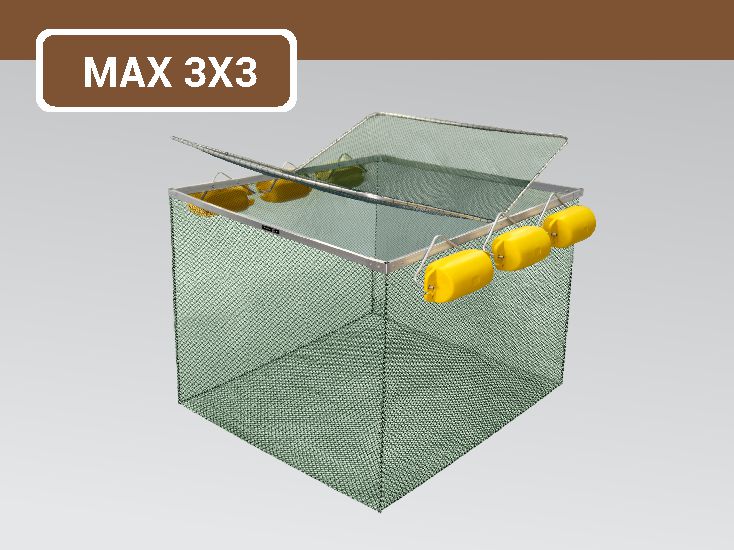 Tanque-rede Gaiola 3x3 IOMAQ